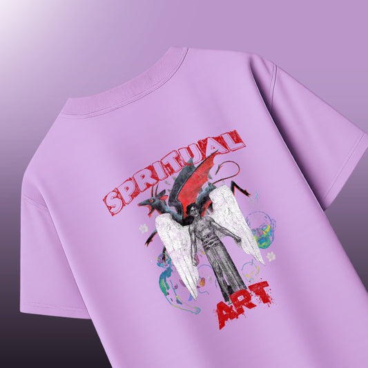 Spritual Art Oversized T-Shirt